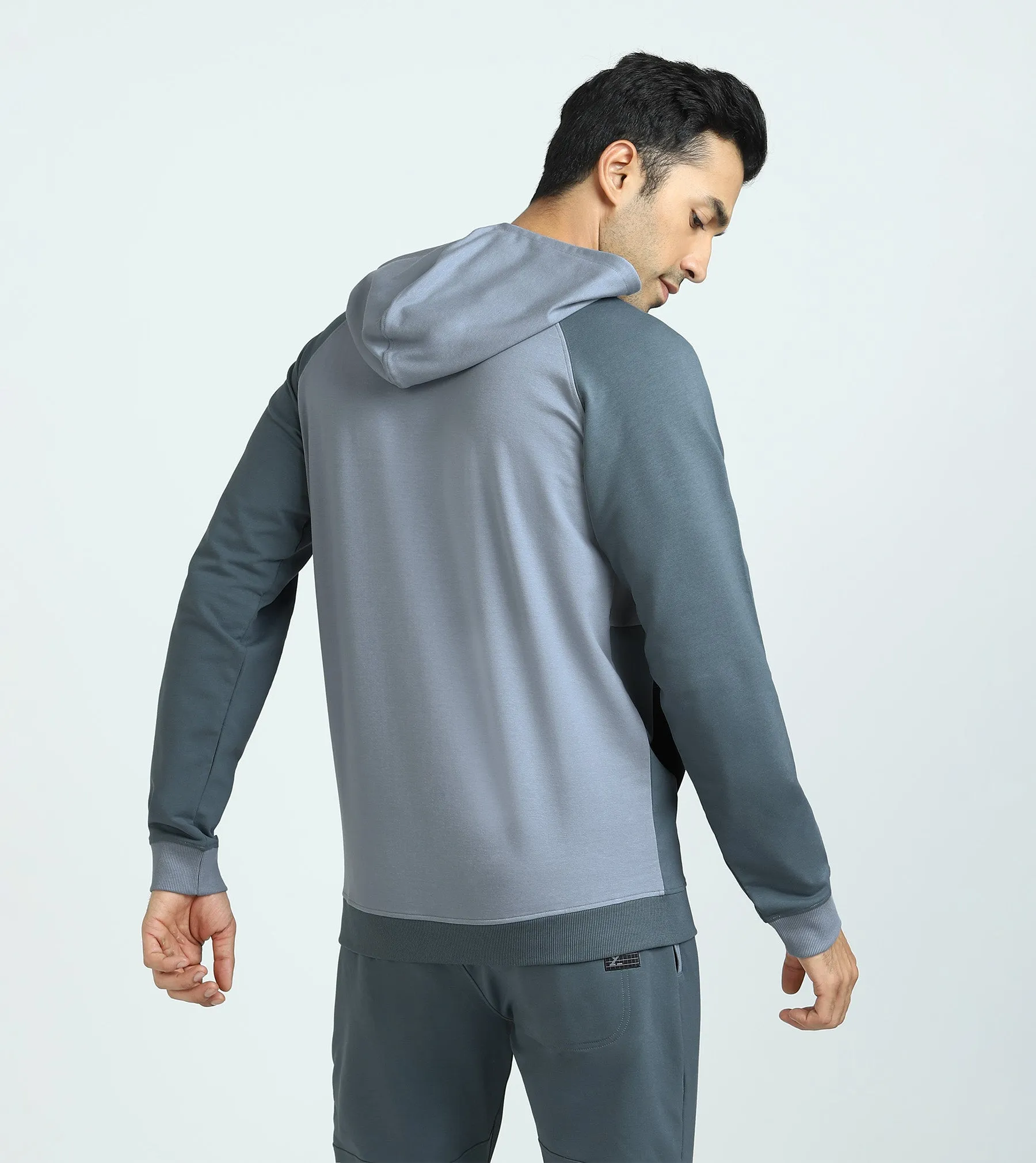 Quest French Terry Cotton Hoodies Slate Grey