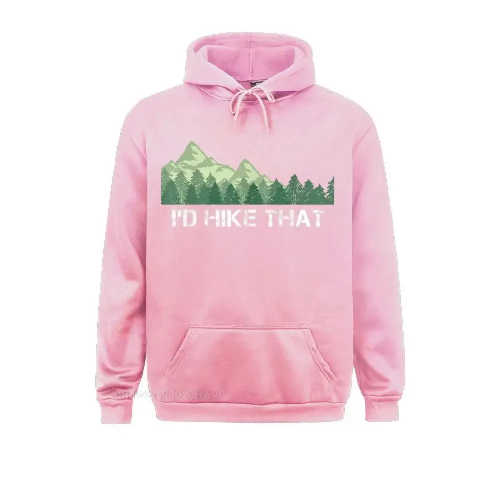 "I'd Hike That" Outdoor Camping Gift Hoodies for Men - Stylish and Comfortable