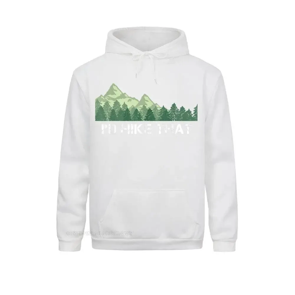 "I'd Hike That" Outdoor Camping Gift Hoodies for Men - Stylish and Comfortable