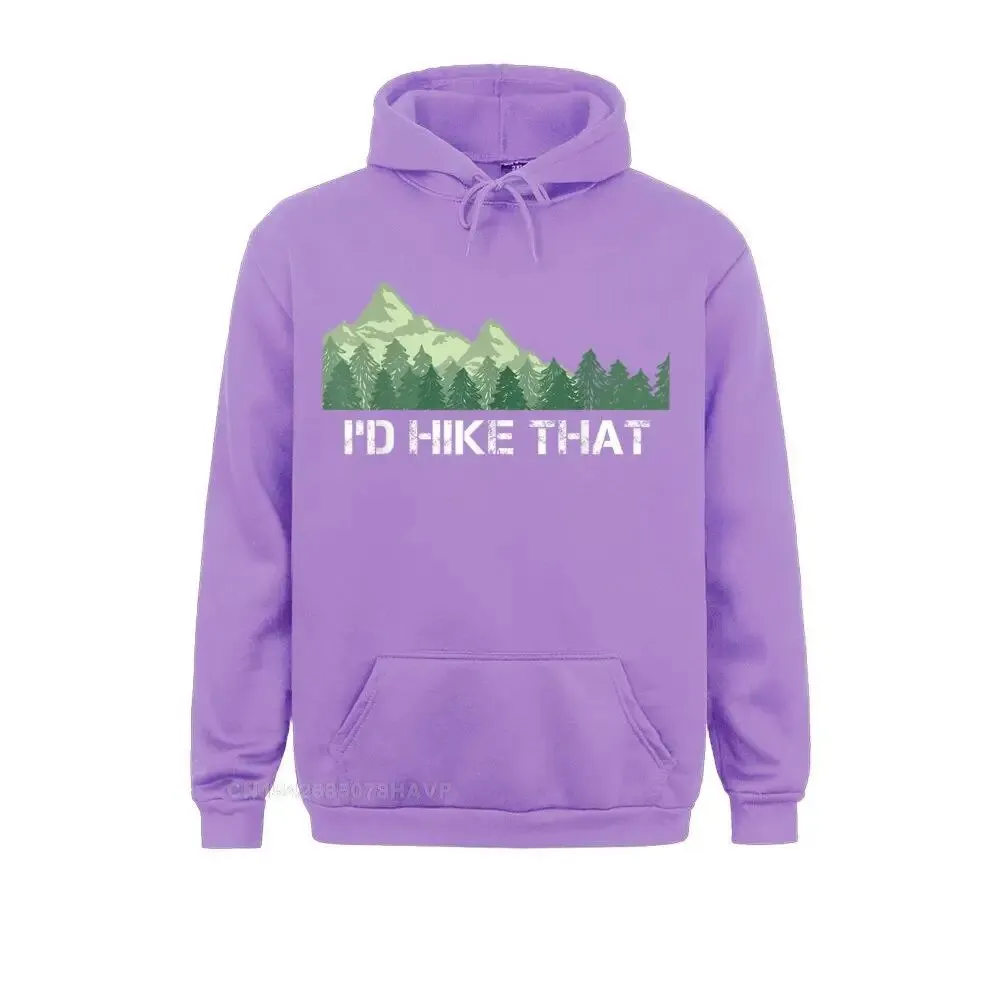 "I'd Hike That" Outdoor Camping Gift Hoodies for Men - Stylish and Comfortable