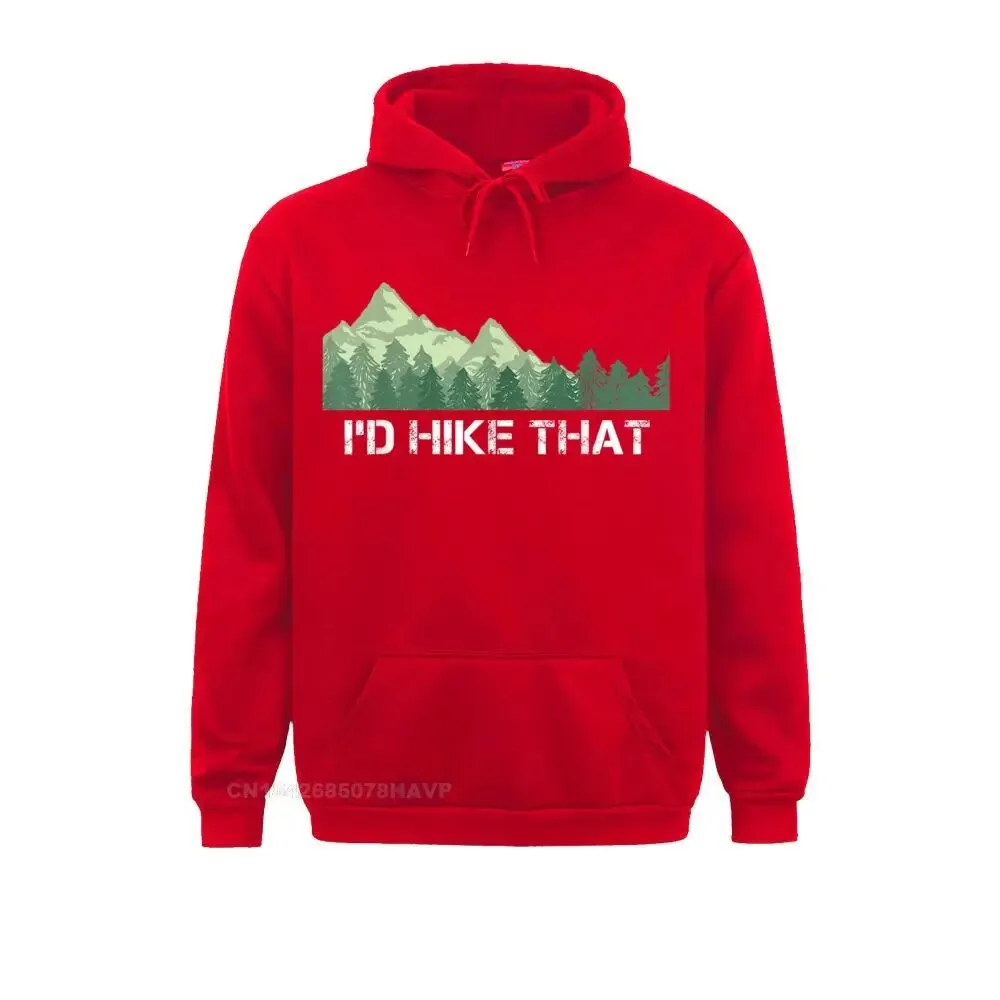 "I'd Hike That" Outdoor Camping Gift Hoodies for Men - Stylish and Comfortable