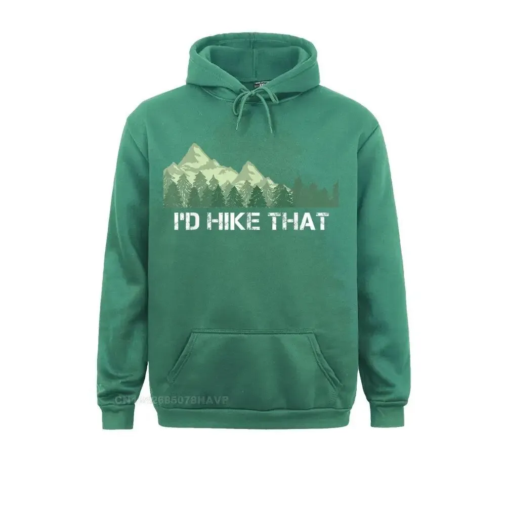 "I'd Hike That" Outdoor Camping Gift Hoodies for Men - Stylish and Comfortable