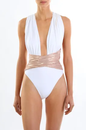 Rachel One Piece White-Gold