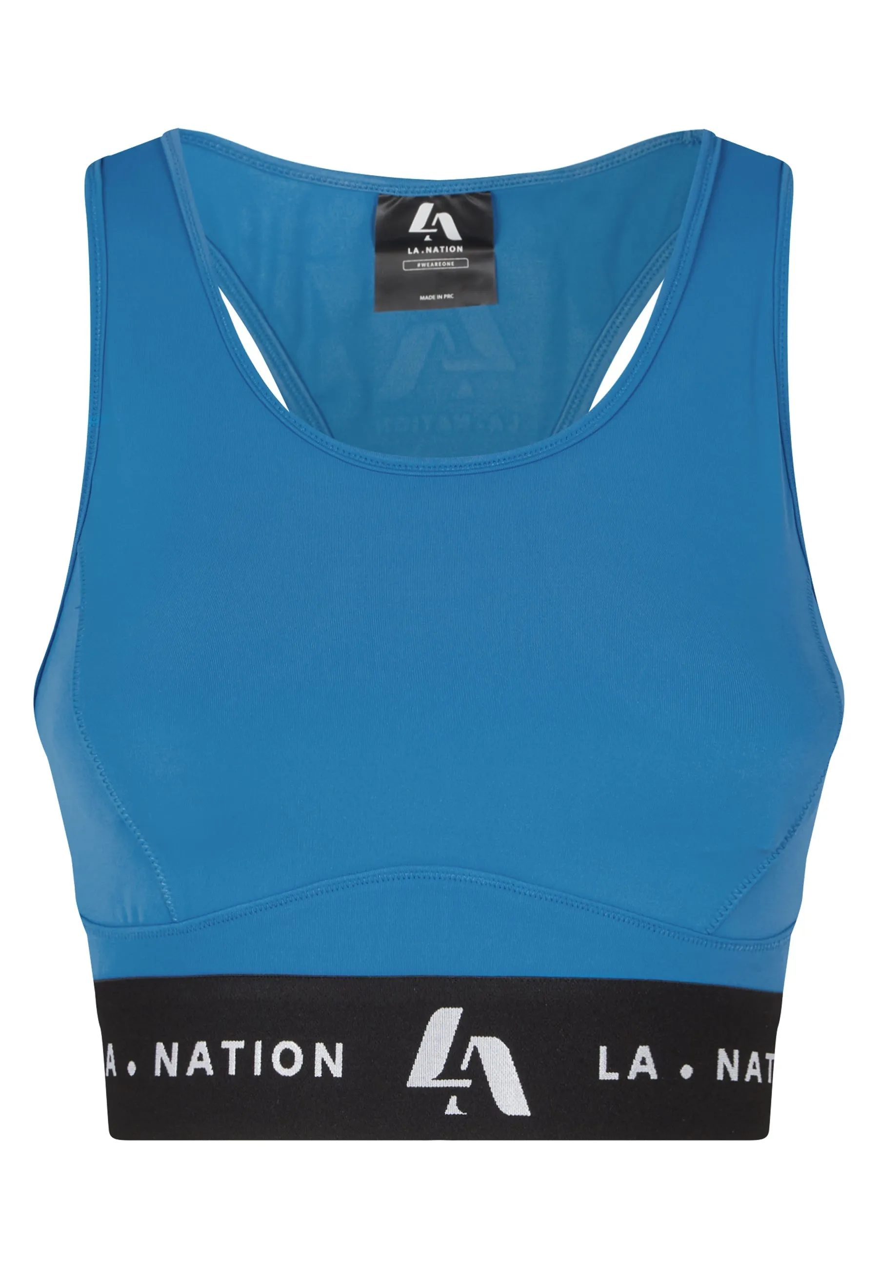 Signature Padded Sports Bra-Sapphire Blue