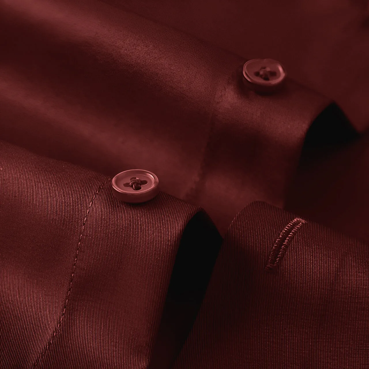 Single Pocket Formal Shirts - Maroon