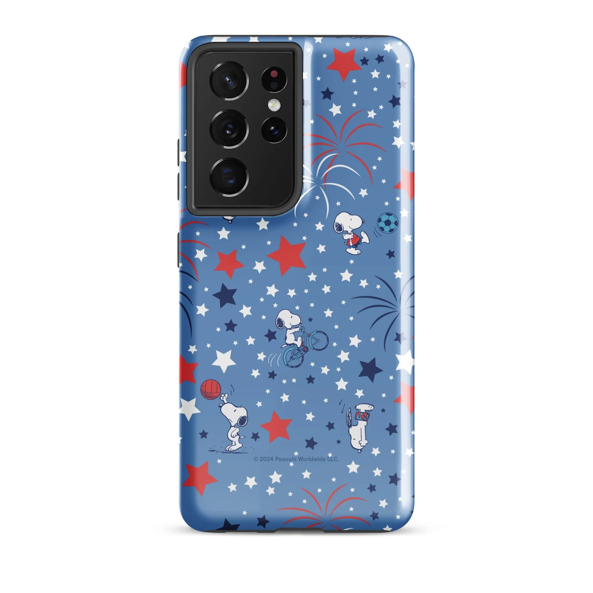 Snoopy Sports and Stars Samsung Case