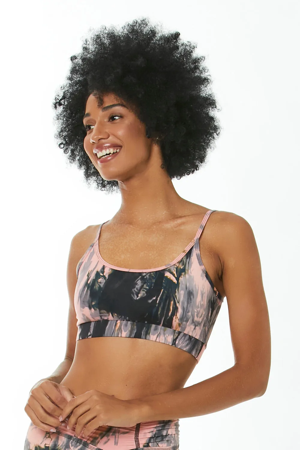 STORM TIE DYE SPORTS BRA