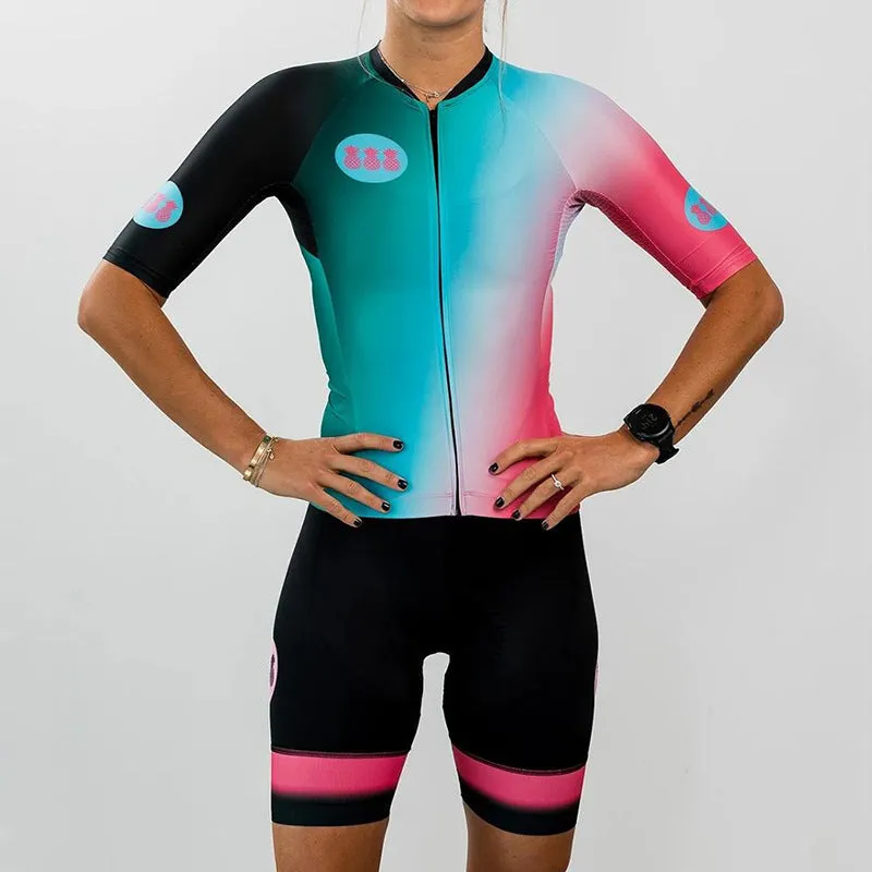 Summer Men's And Women's Short-sleeved Cycling Suits