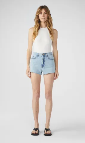 T-Short High Rise Cut-off Short - Spring Indigo