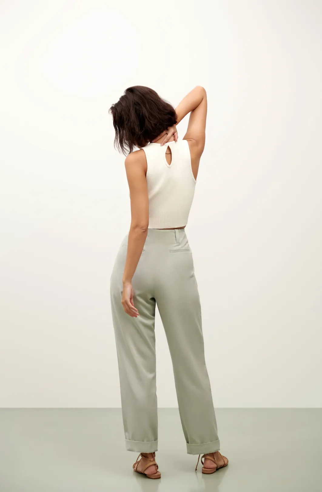 The Callie Pants - Mint