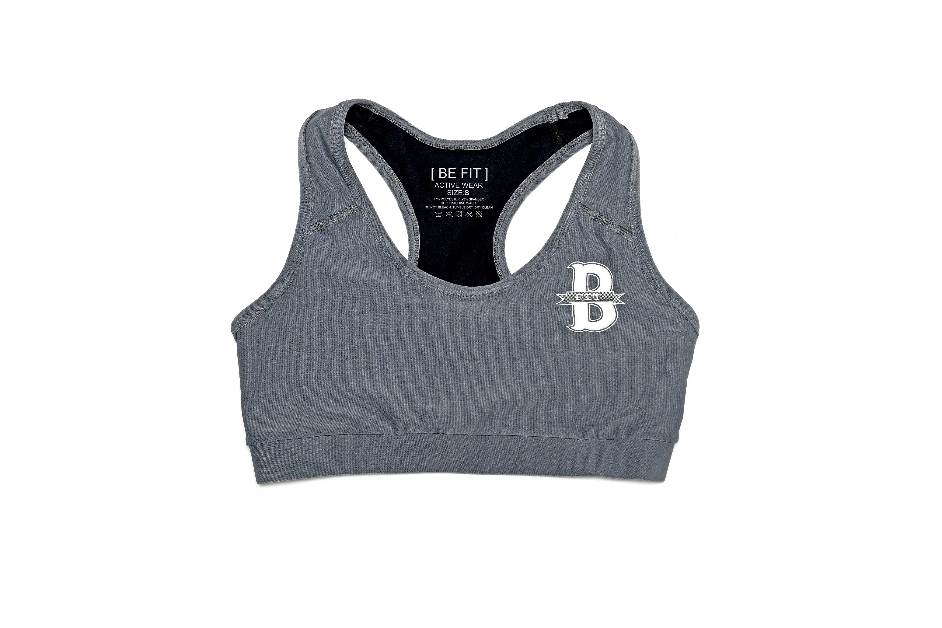 Women's Logo Print Racerback Sports Bra