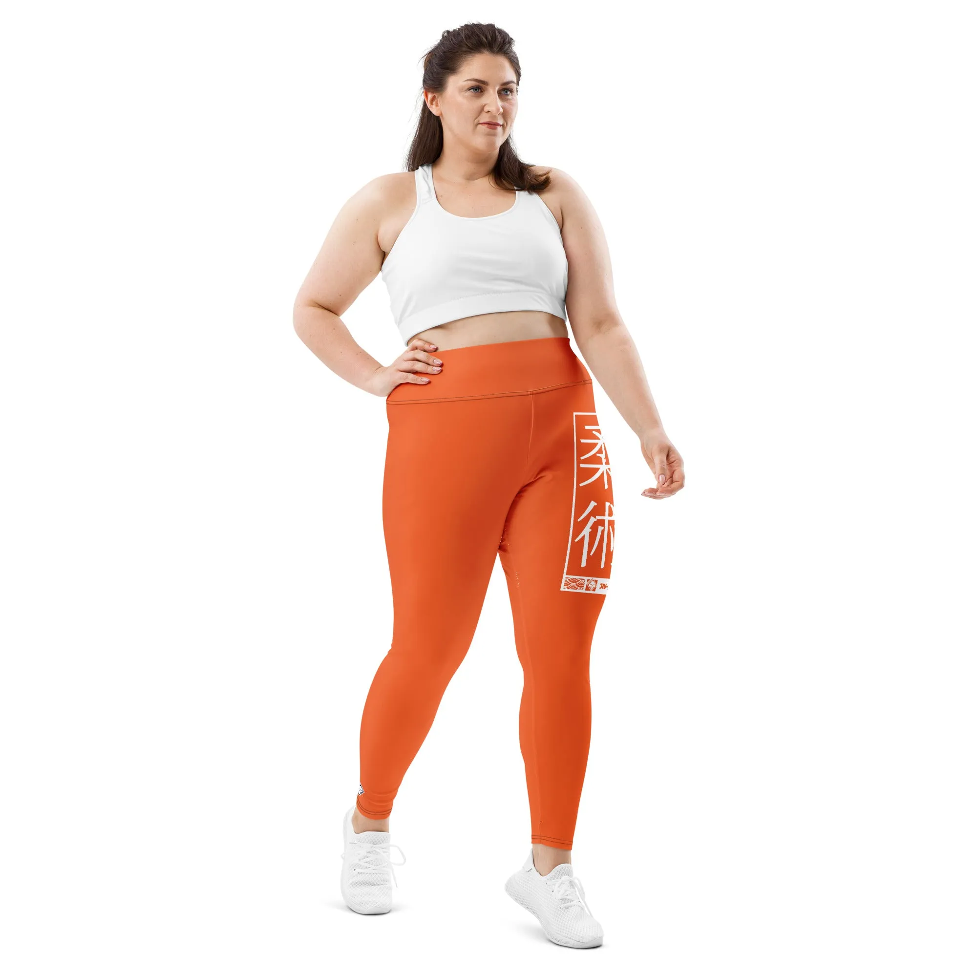 Women's Plus Size Yoga Pants Workout Leggings For Jiu Jitsu 012 - Flamingo