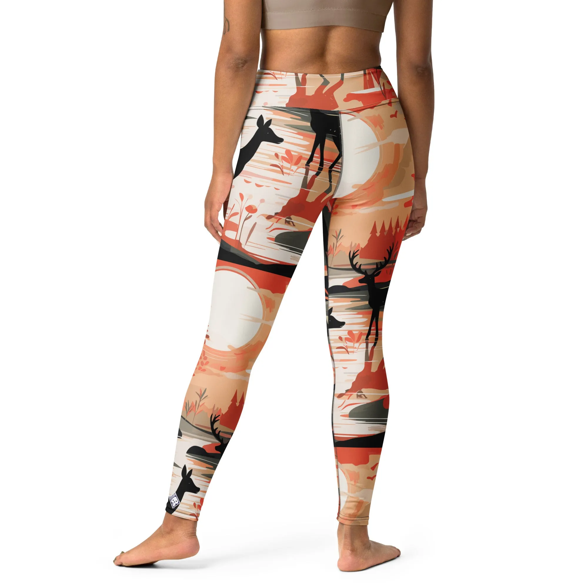 Women's Yoga Pants Workout Leggings - Dear Forest