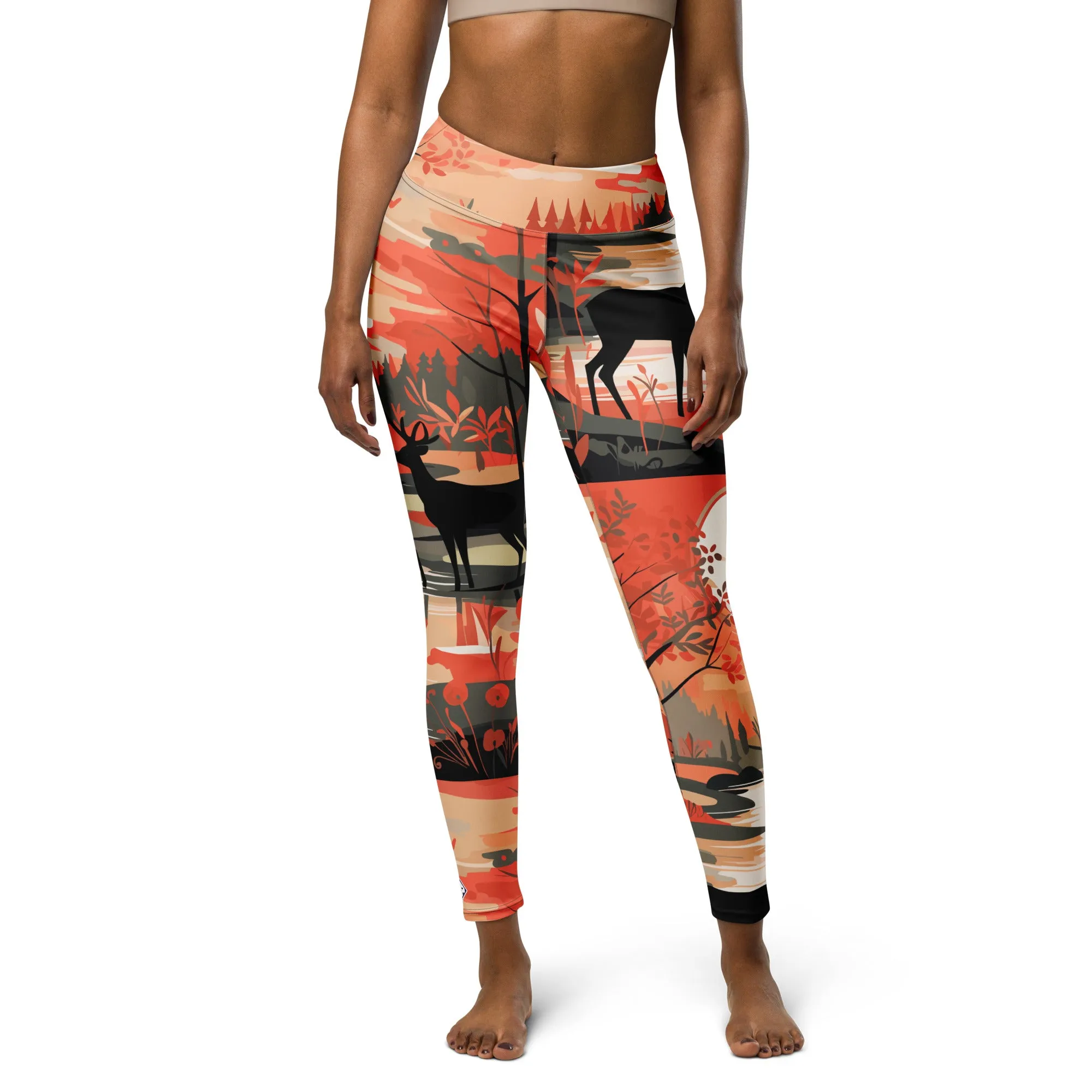 Women's Yoga Pants Workout Leggings - Dear Forest