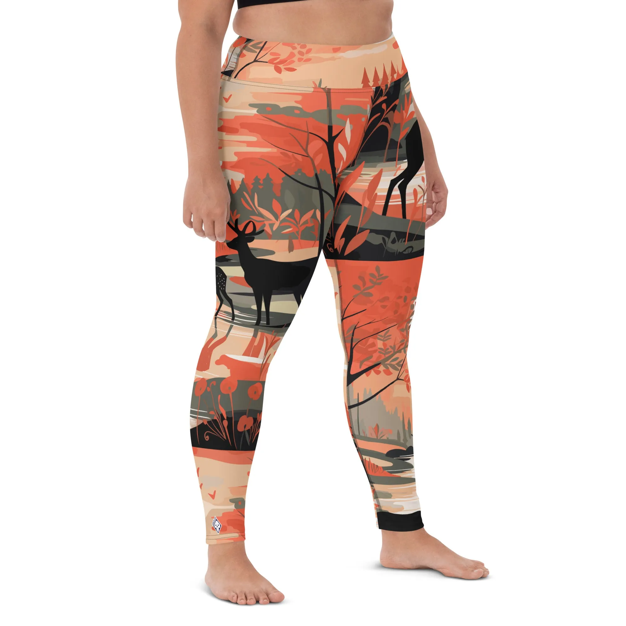 Women's Yoga Pants Workout Leggings - Dear Forest