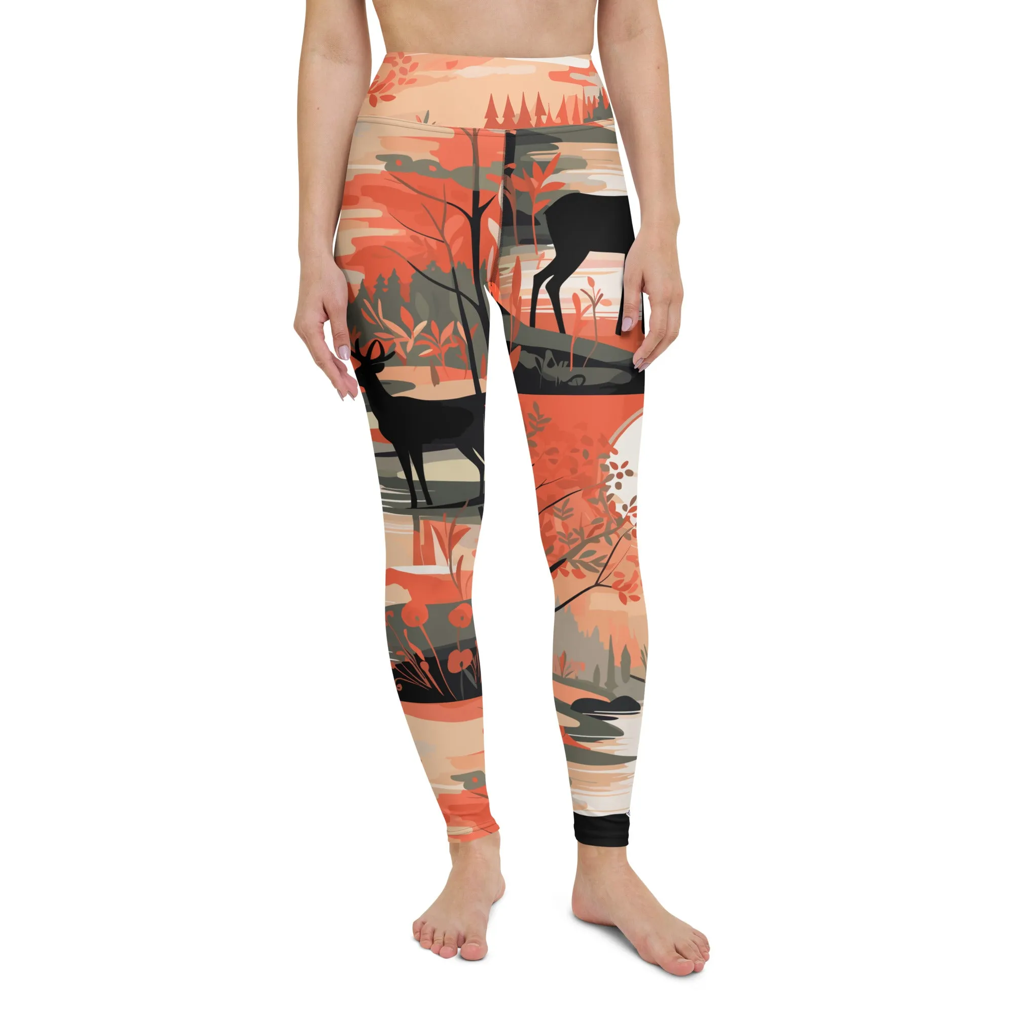 Women's Yoga Pants Workout Leggings - Dear Forest