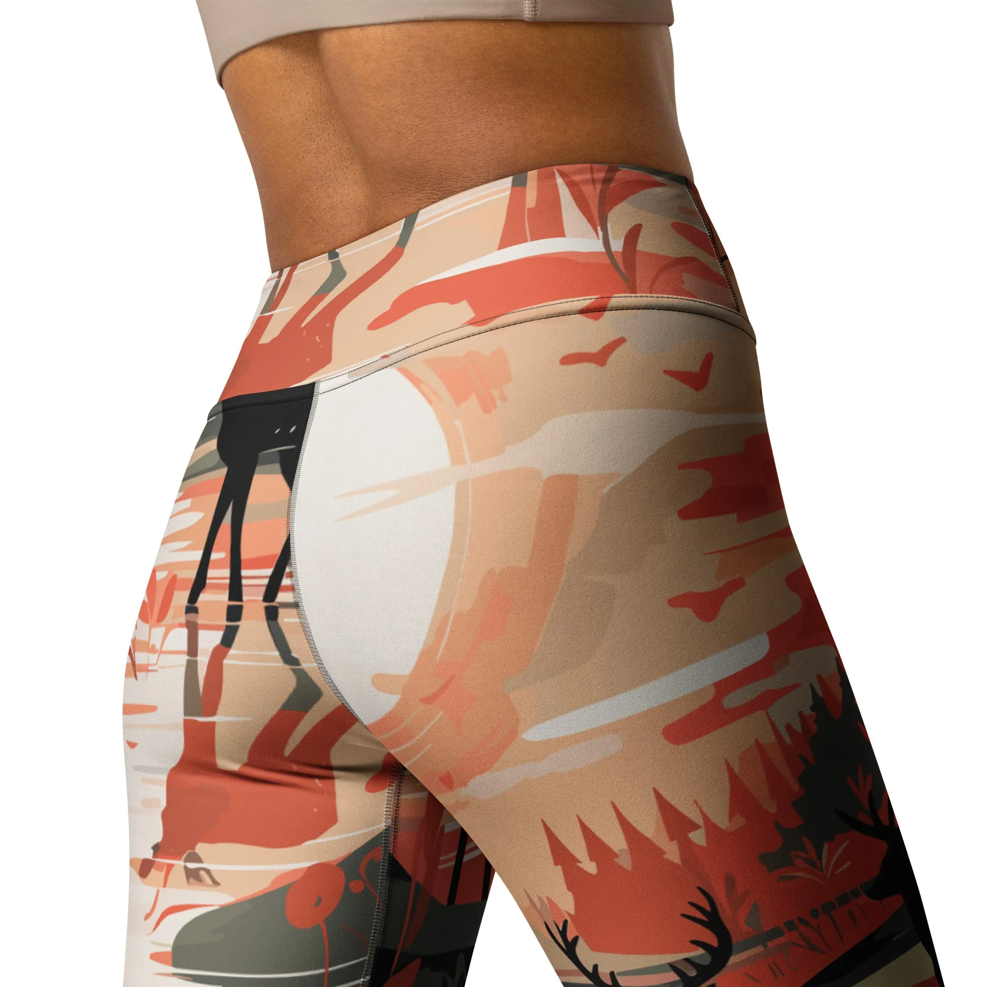 Women's Yoga Pants Workout Leggings - Dear Forest