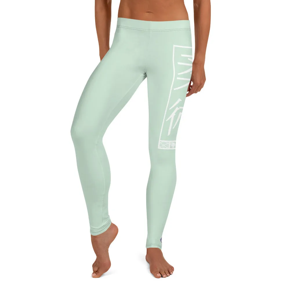 Women's Yoga Pants Workout Leggings For Jiu Jitsu 011 - Surf Crest