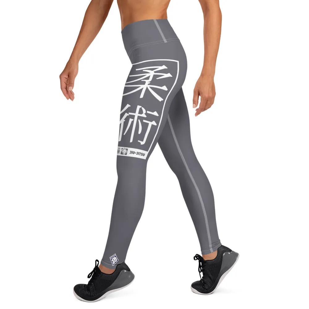 Women's Yoga Pants Workout Leggings For Jiu Jitsu 019 - Charcoal