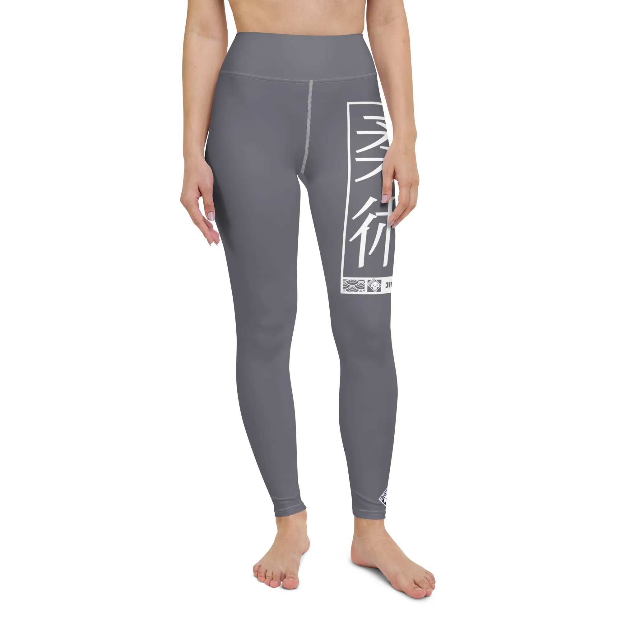 Women's Yoga Pants Workout Leggings For Jiu Jitsu 019 - Charcoal