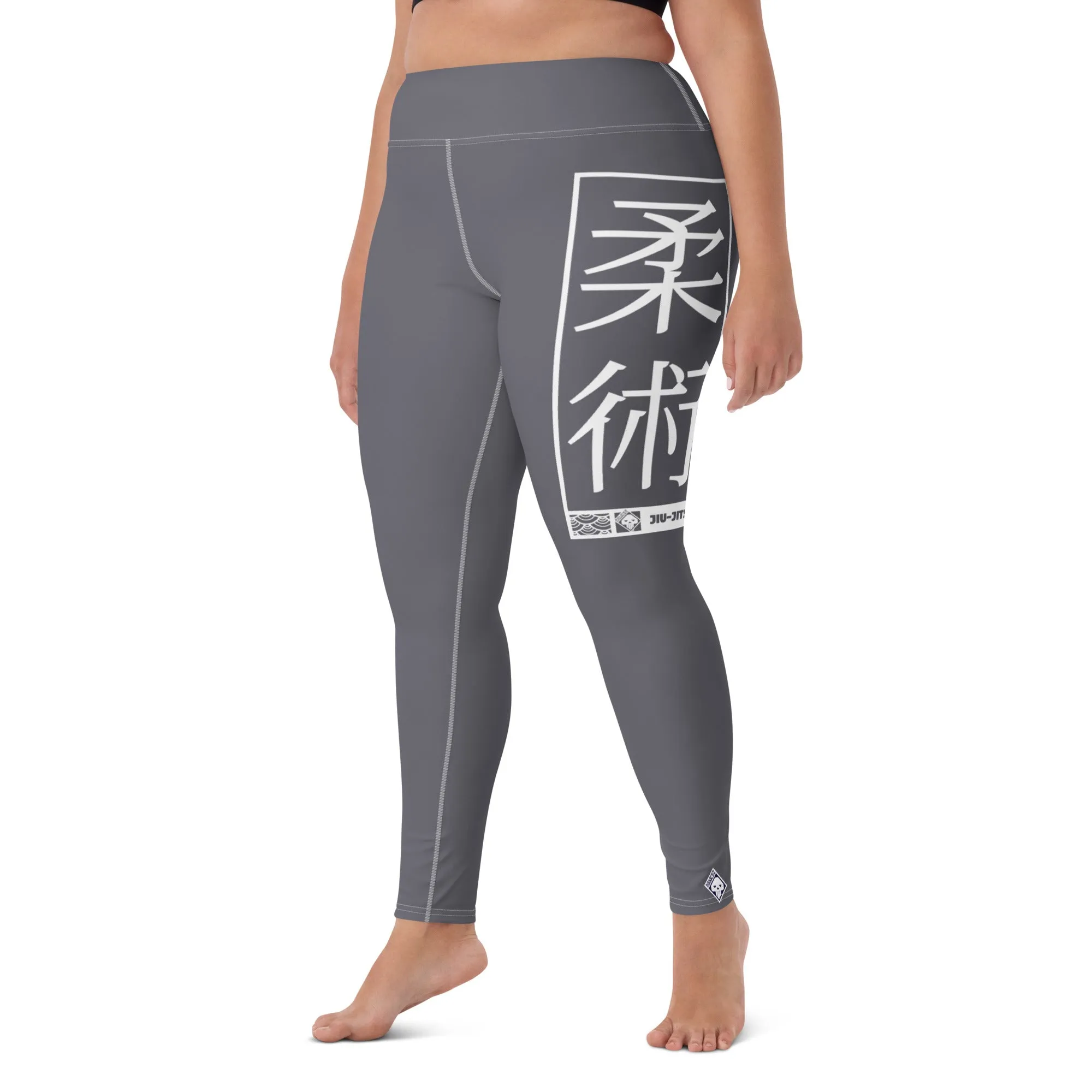 Women's Yoga Pants Workout Leggings For Jiu Jitsu 019 - Charcoal