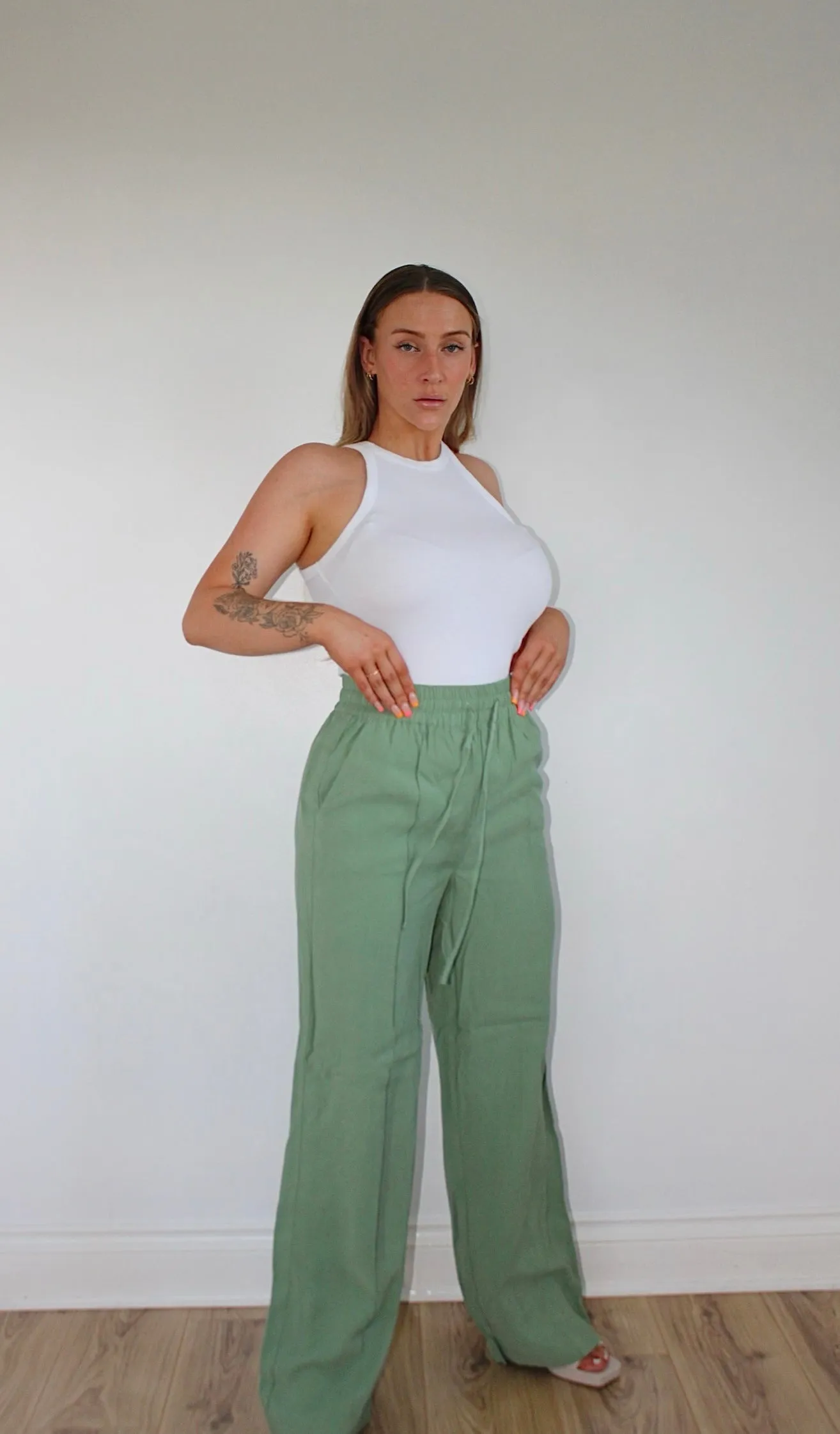 Y.A.S PANTS IN GREEN