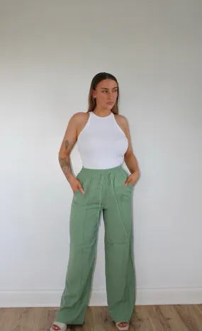 Y.A.S PANTS IN GREEN