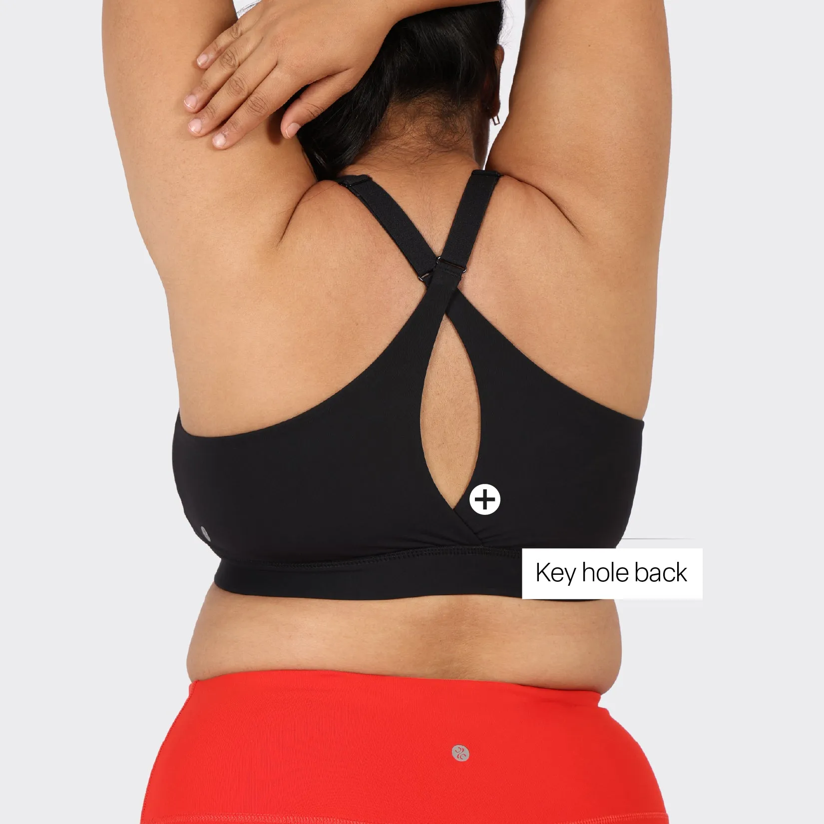 Zip-Up Sports Bra