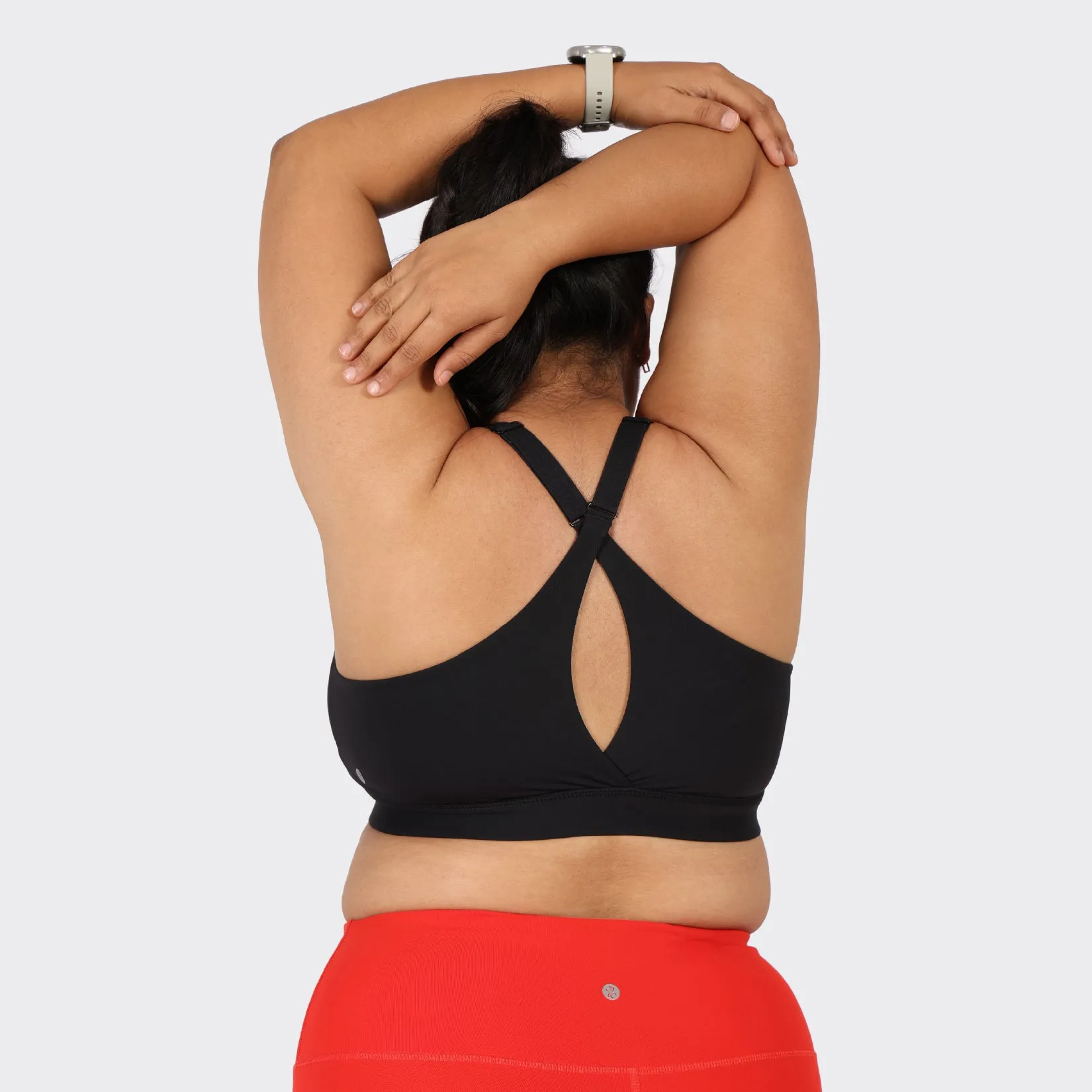 Zip-Up Sports Bra